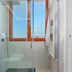 Apartment Window On The Sea